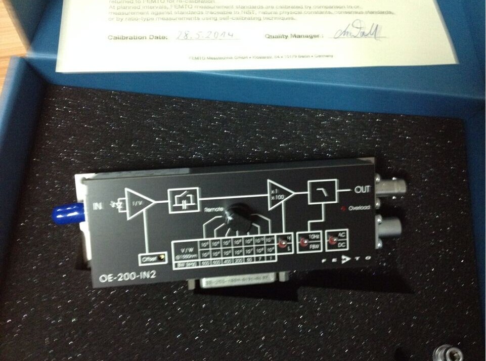 OE-200系列可變增益光接收器—快速光功率計(jì)